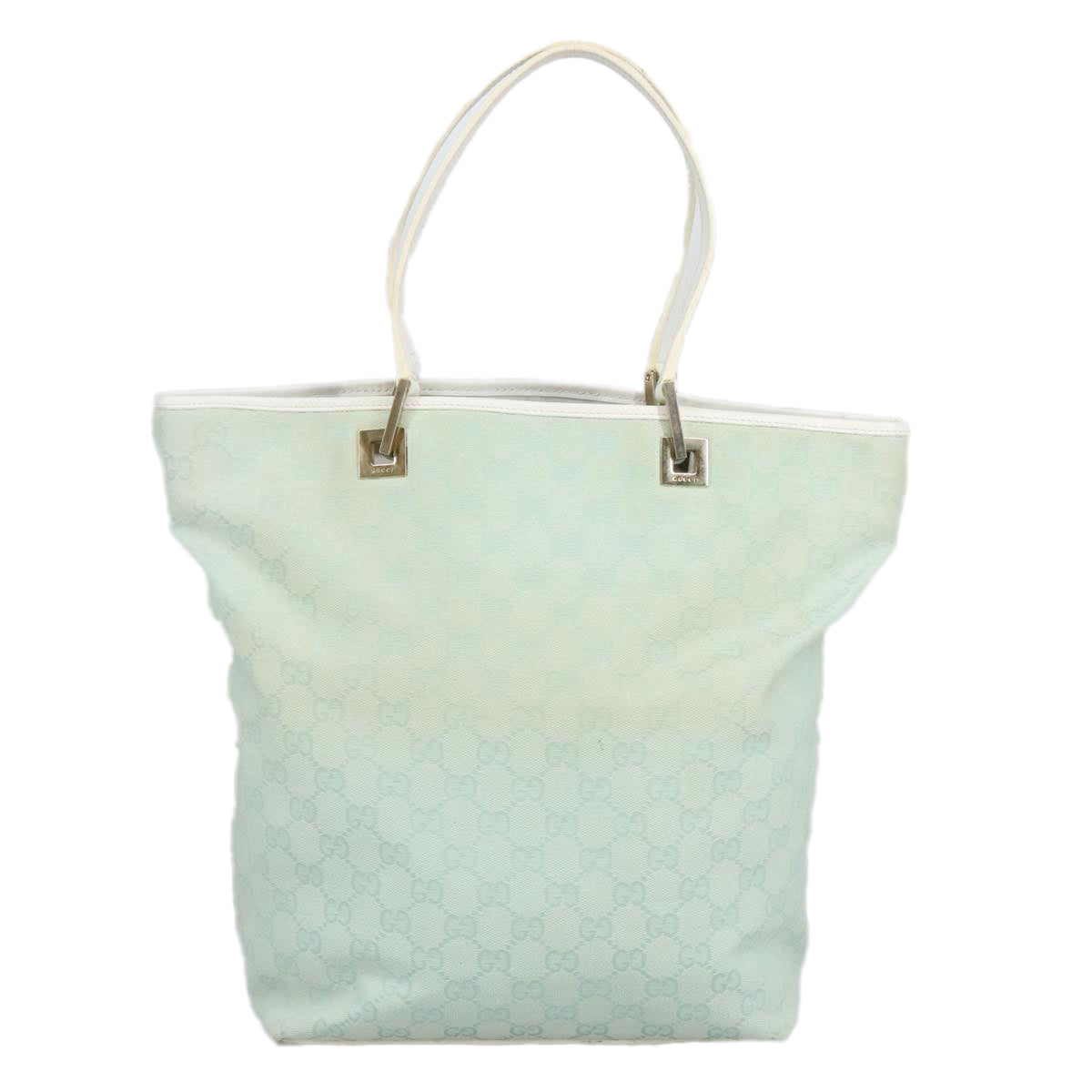 Gucci Blue Canvas Tote Bag ()