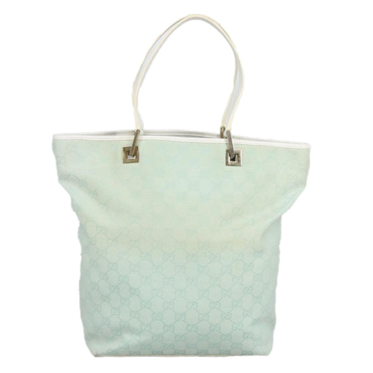 Gucci Blue Canvas Tote Bag ()