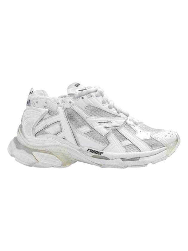 Luxury Balenciaga  Runner Low Top Sneakers White