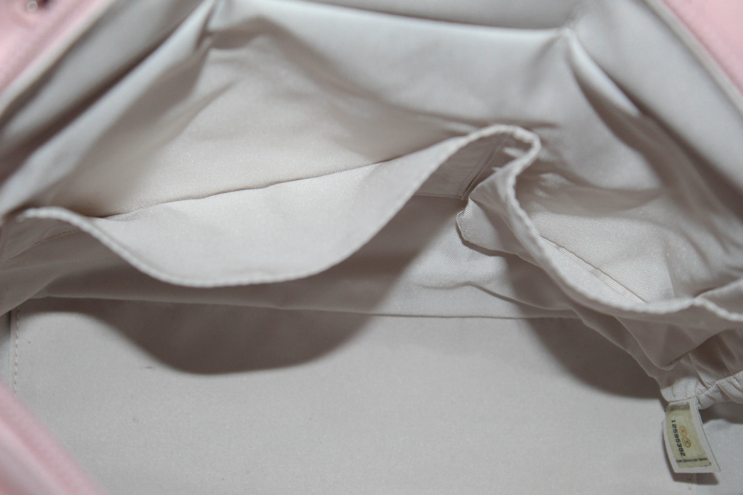 Chanel Pink Biarritz Canvas Leather Tote