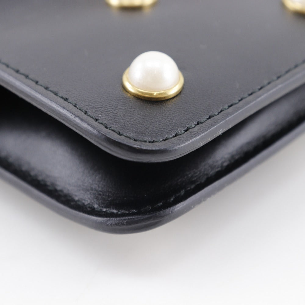 Gucci Broadway Black Leather Shoulder Bag