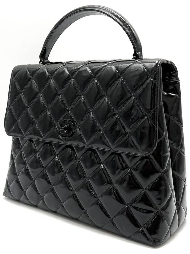 Patent Kelly Bag Tote Chanel