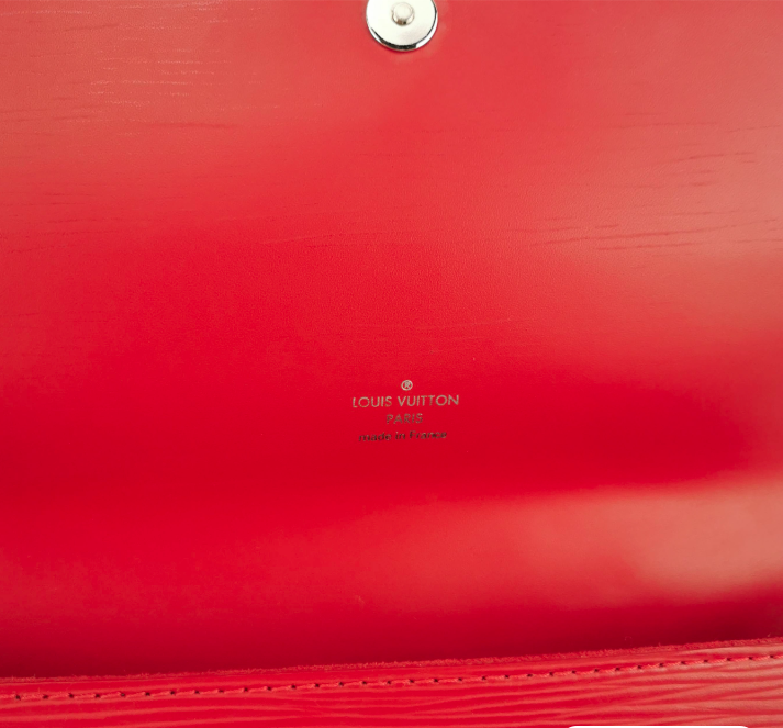 Preloved Louis Vuitton (LV) shoulder red Bag 27.5cm 23070578347974
