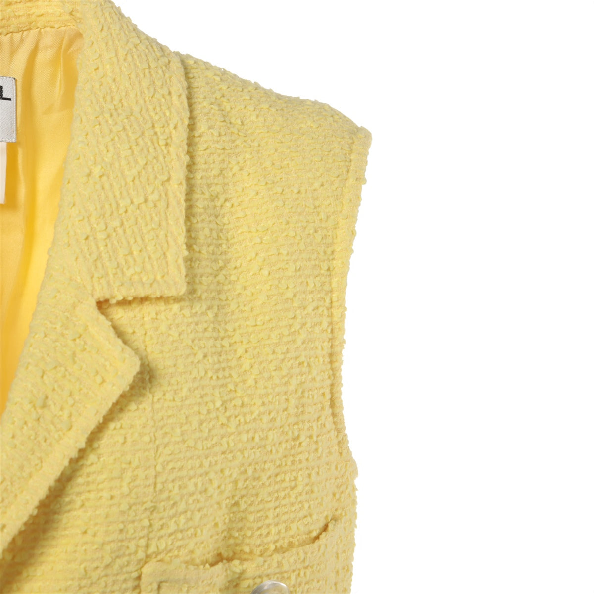 Chanel Coconut Button 97C Twid Best 38  Yellow P08934V05275