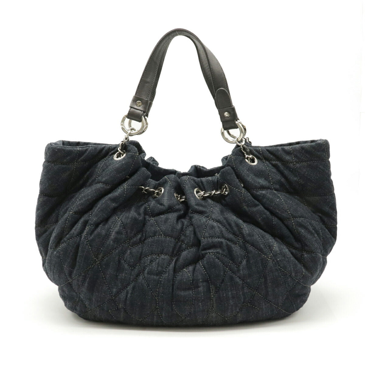 Chanel Denim Leather Coco Cabas GM Tote