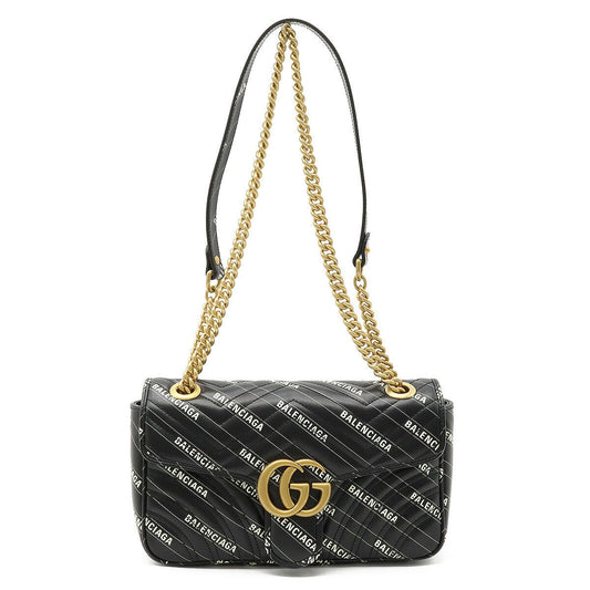 Gucci Luxury Balenciaga  GG Marmont Hacker Small Shoulder Bag