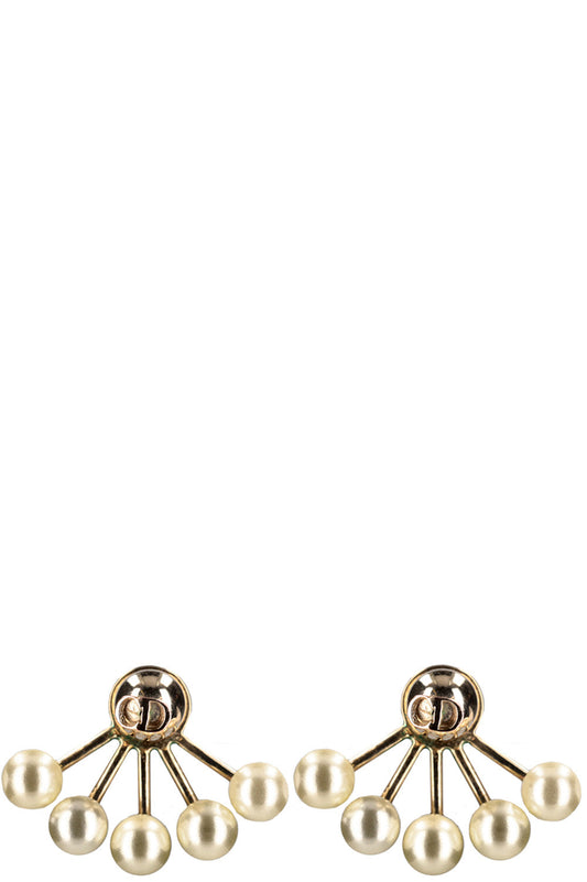 CHRISTIAN DIOR La Petite Tribale Pearl Earrings