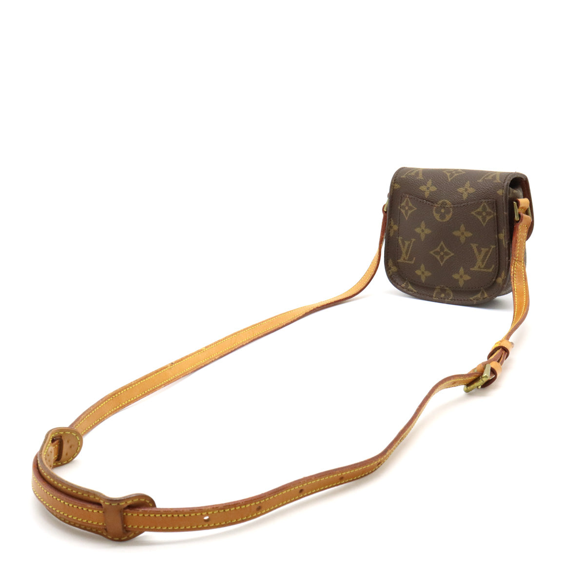 Louis Vuitton Monogram Mini Saint Cloud Shoulder Bag M51245