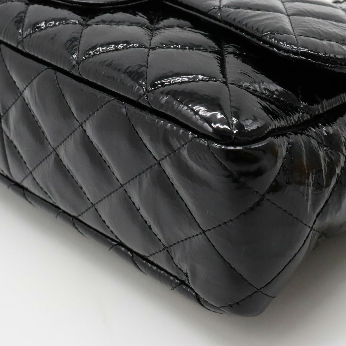 Chanel Patent Leather Matelasse 30 Shoulder Bag A28600