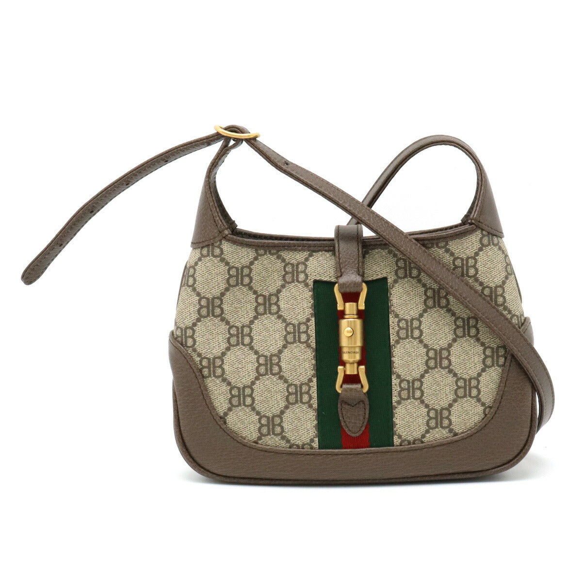 Gucci Luxury Balenciaga  Jackie Shoulder Bag Beige Brown