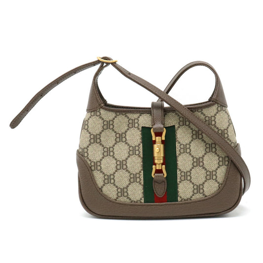 Gucci Luxury Balenciaga  Jackie Shoulder Bag Beige Brown