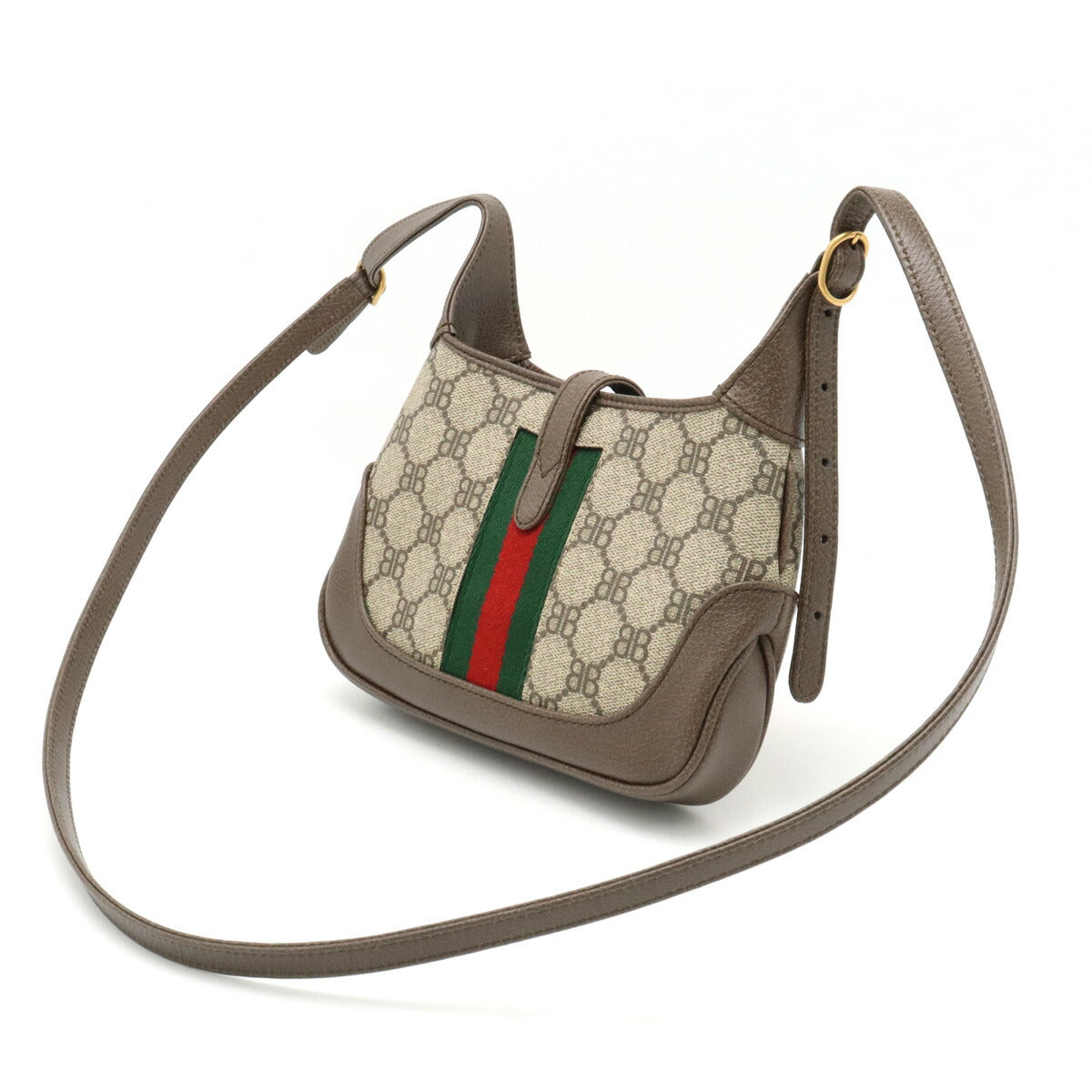 Gucci Luxury Balenciaga  Jackie Shoulder Bag Beige Brown