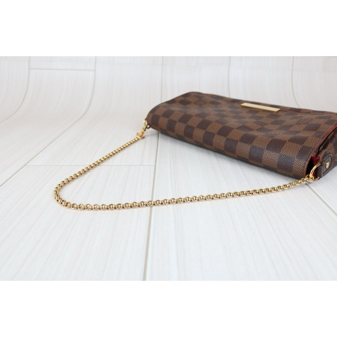 Very Good ( Rank A)｜ LV Damier Favorite MM Shoulder Bag｜S24091401