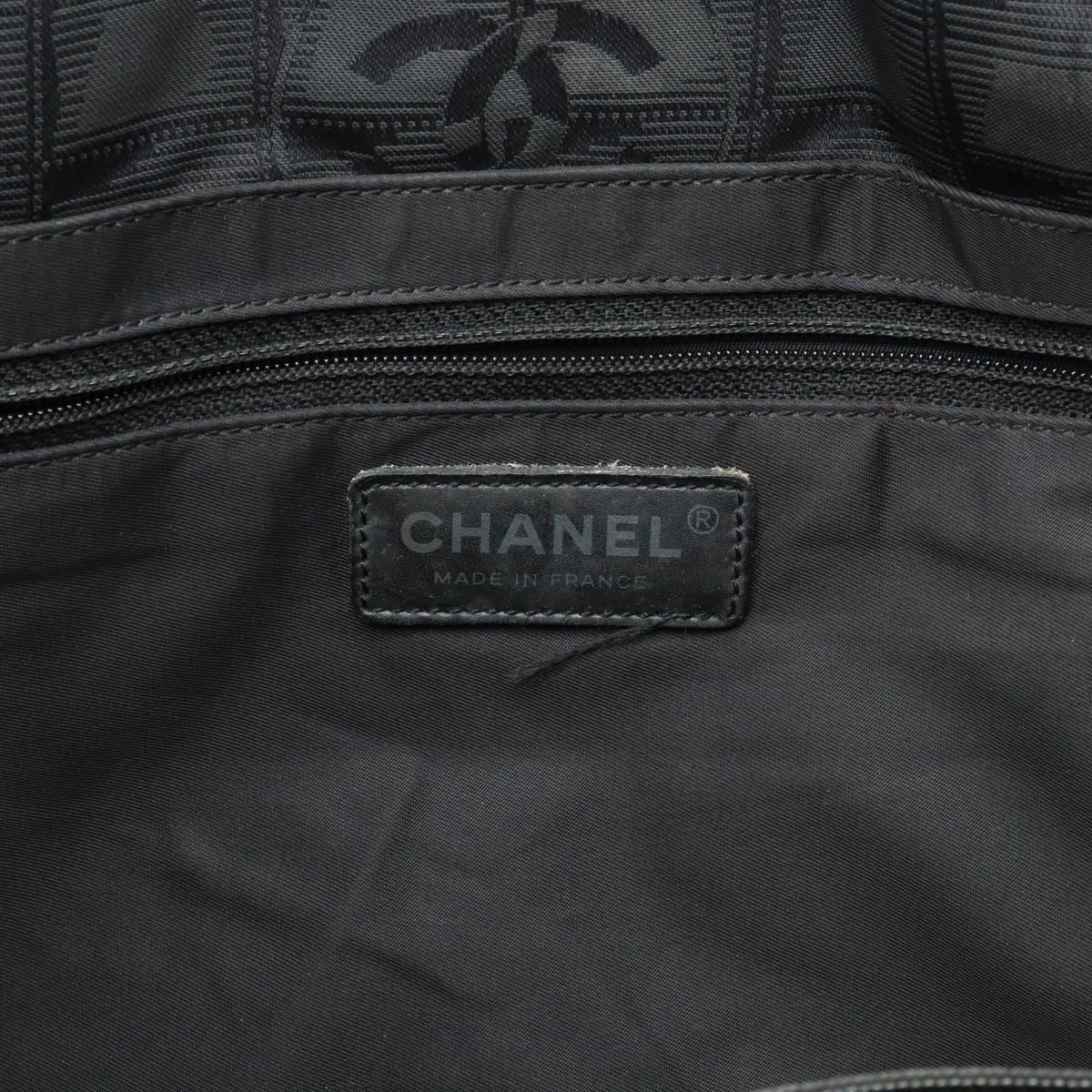 Chanel Nylon Leather New Travel Line Tote Bag
