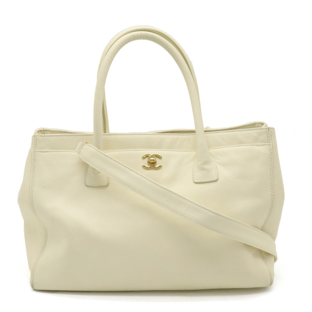 Chanel Executive Line Tote Bag Ivory