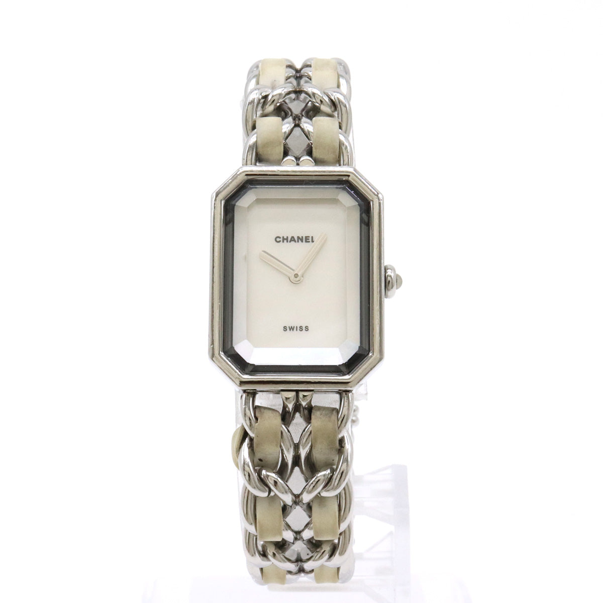 Chanel Premiere White Shell Dial Ladies Watch H1639