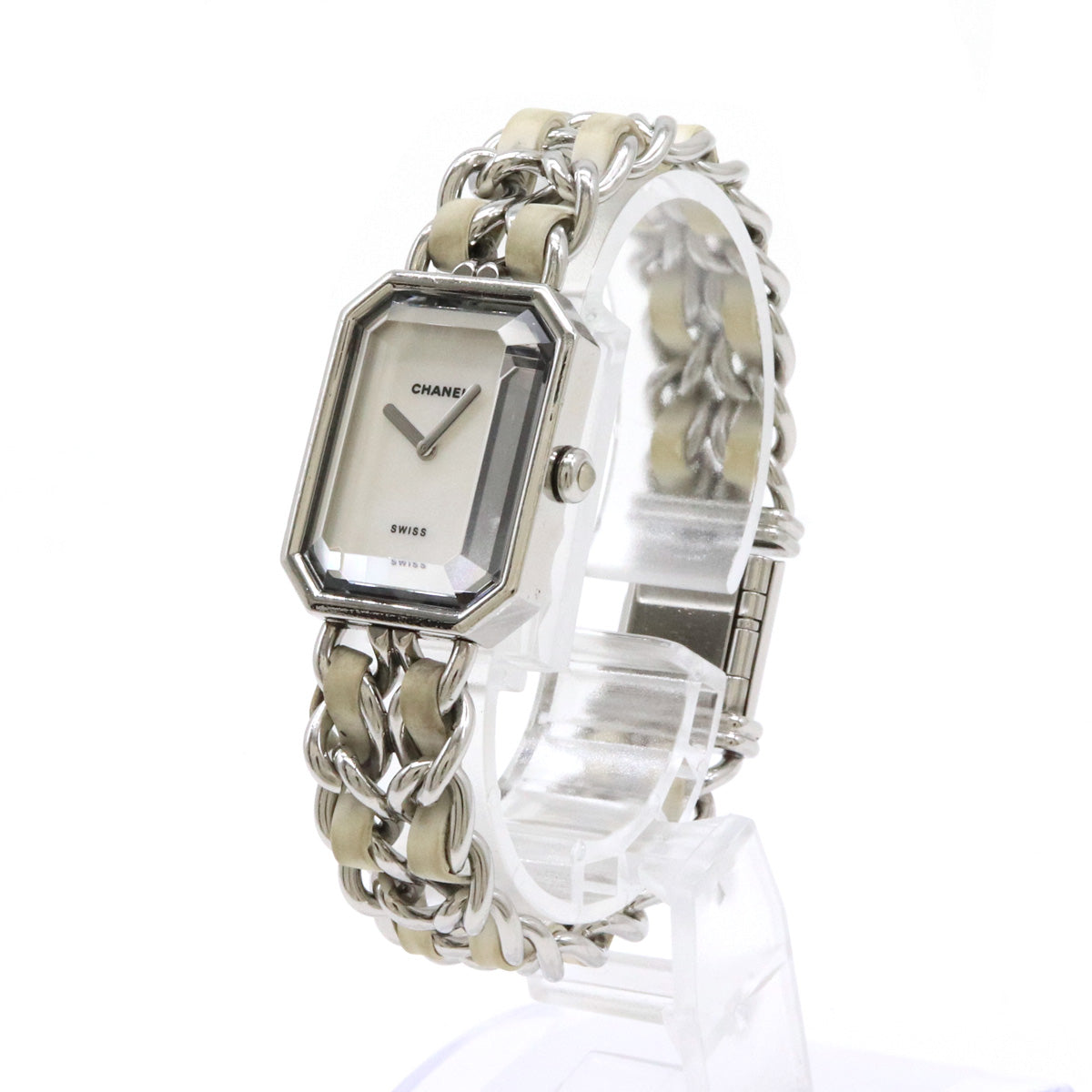 Chanel Premiere White Shell Dial Ladies Watch H1639