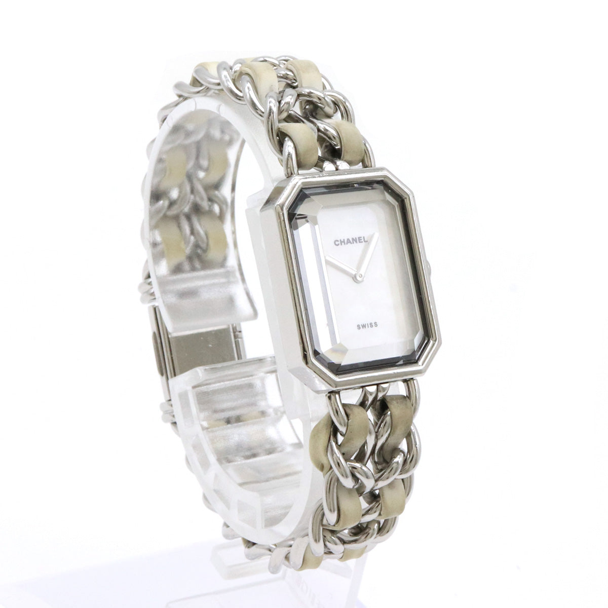 Chanel Premiere White Shell Dial Ladies Watch H1639