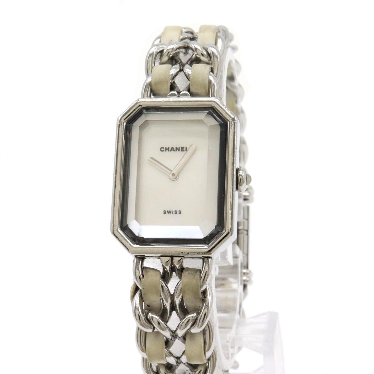 Chanel Premiere White Shell Dial Ladies Watch H1639