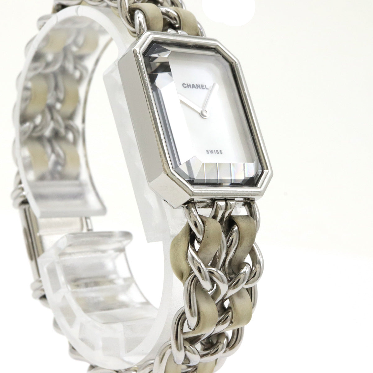 Chanel Premiere White Shell Dial Ladies Watch H1639