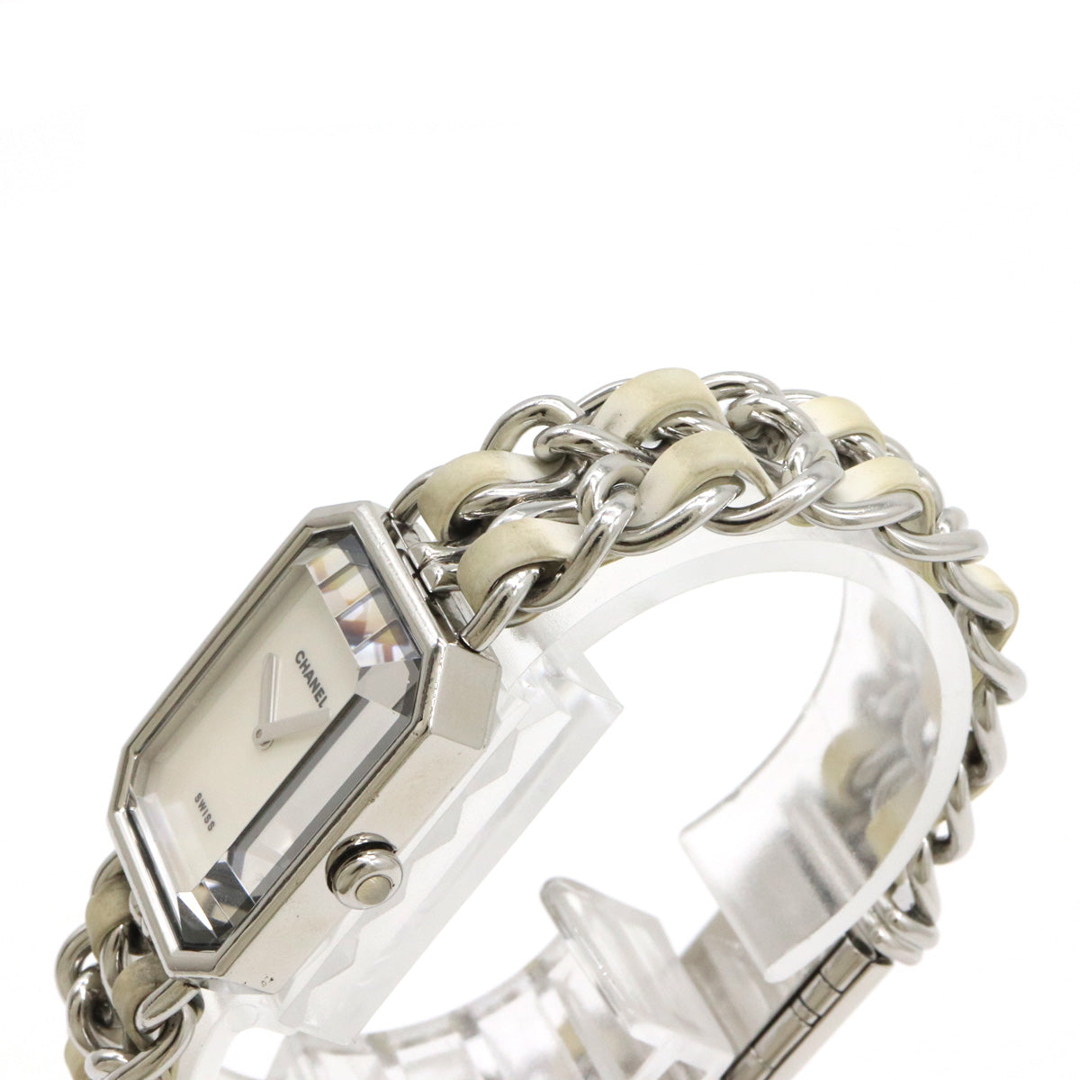 Chanel Premiere White Shell Dial Ladies Watch H1639