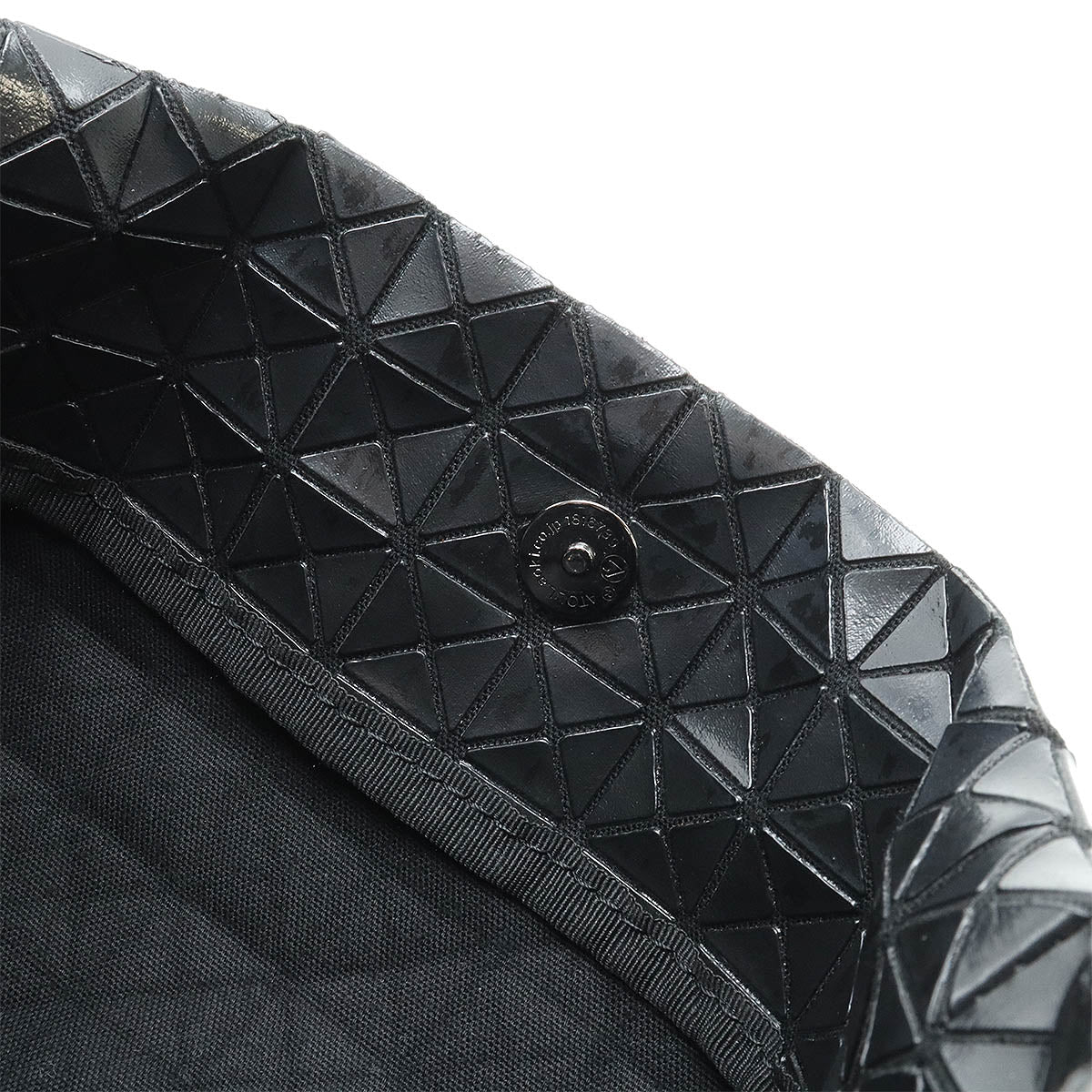 Issey Miyake BAO BAO PVC Shoulder Bag Black