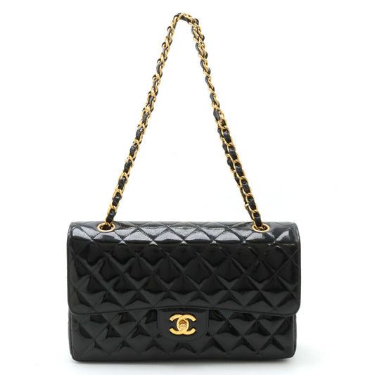 Chanel Matelasse Patent Leather Shoulder Bag