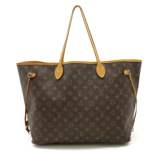 Louis Vuitton Monogram Neverfull GM Tote Bag Shoulder Bag M40157