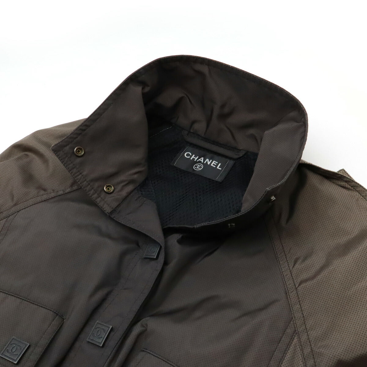 Chanel Coco Button Nylon Jacket
