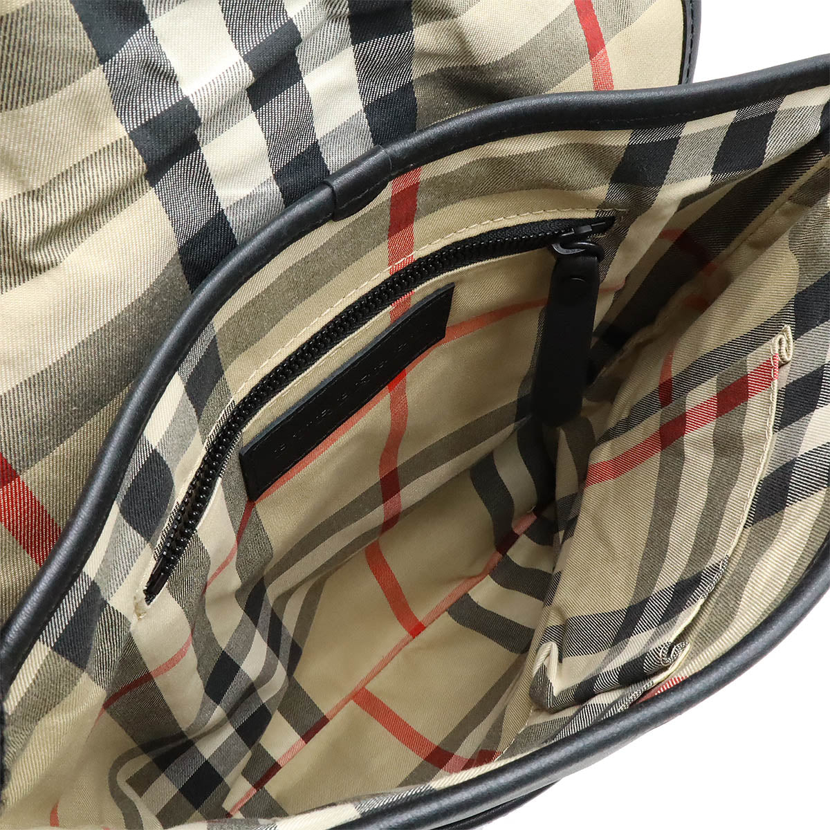 Burberry Leather Horse Logo Shoulder Bag Messenger Bag