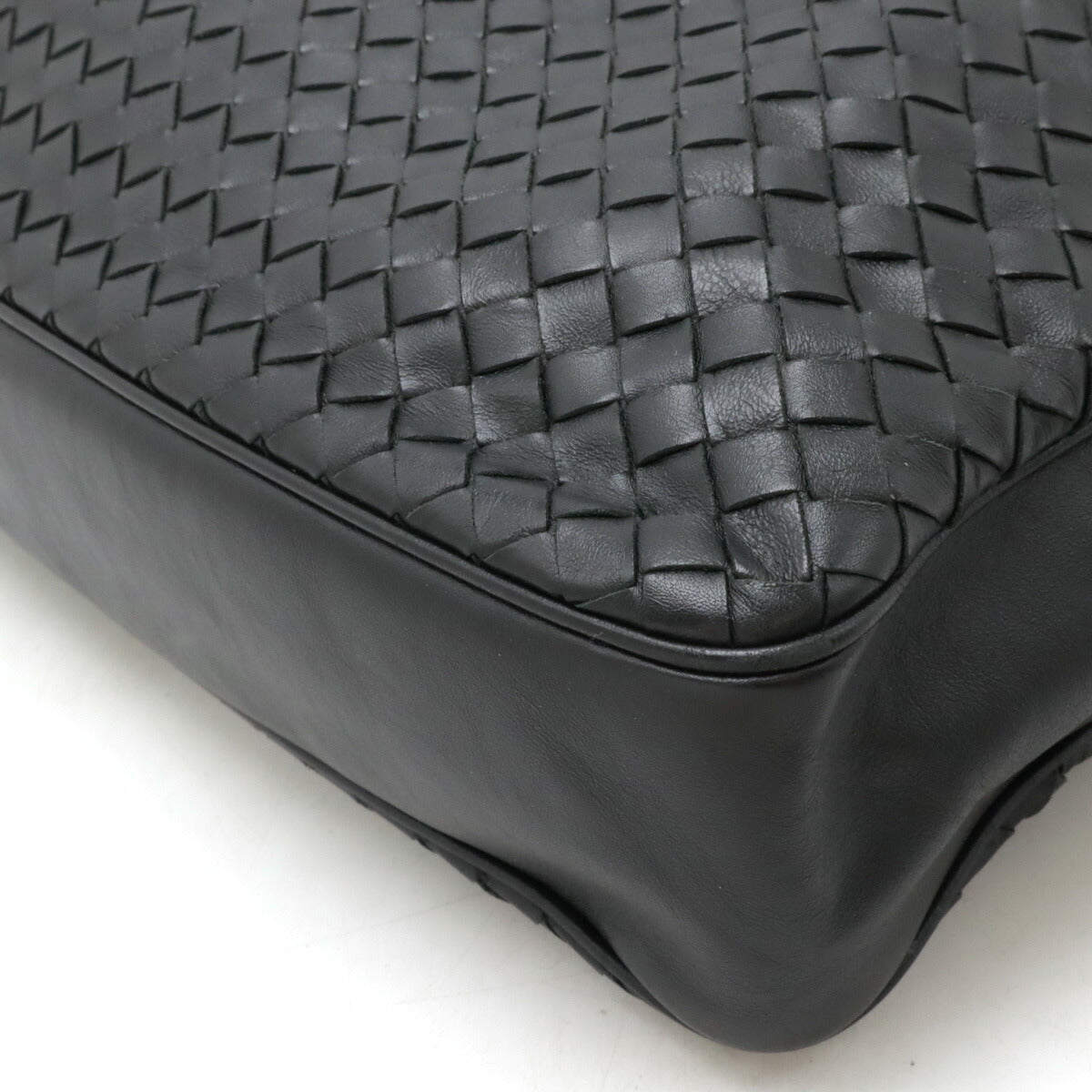 Bottega Veneta Intrecciato 2way briefcase leather black