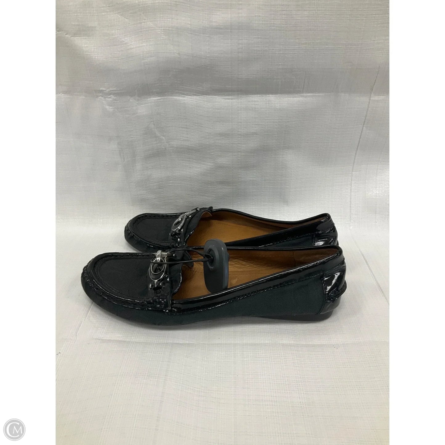 Shoes Designer By Coach In Black & Brown, Size: 7.5