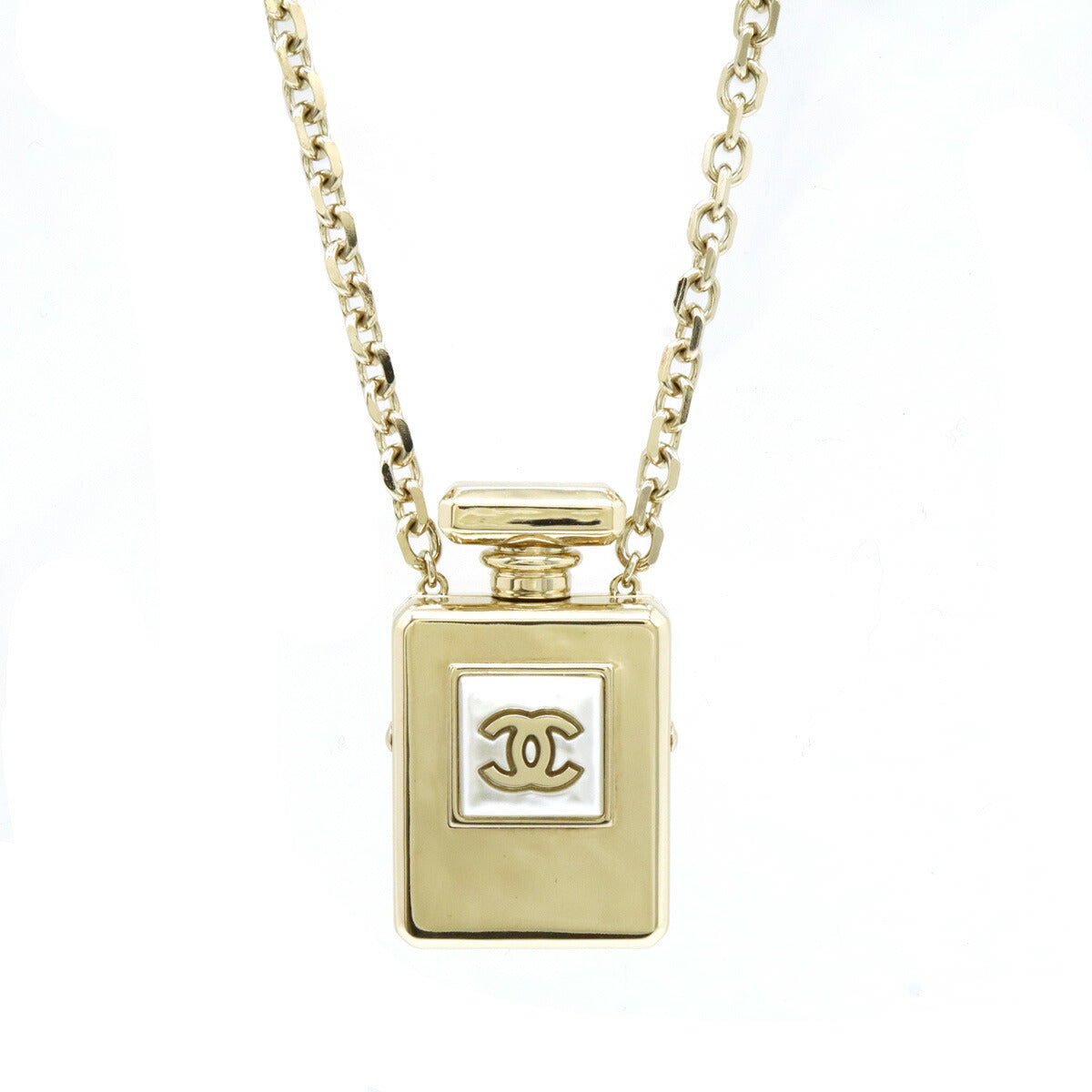 Chanel Coco Mark Perfume No.5 Necklace Pendant Long Chain