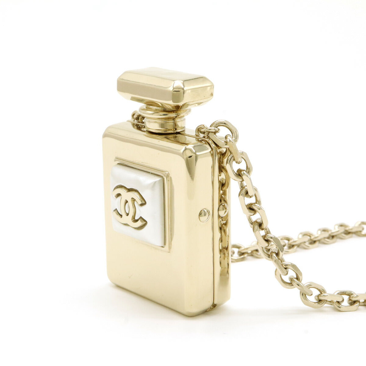 Chanel Coco Mark Perfume No.5 Necklace Pendant Long Chain