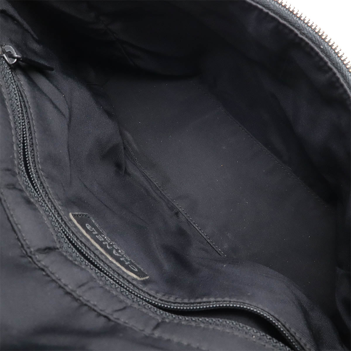 Chanel Nylon Jacquard Leather Backpack A15958
