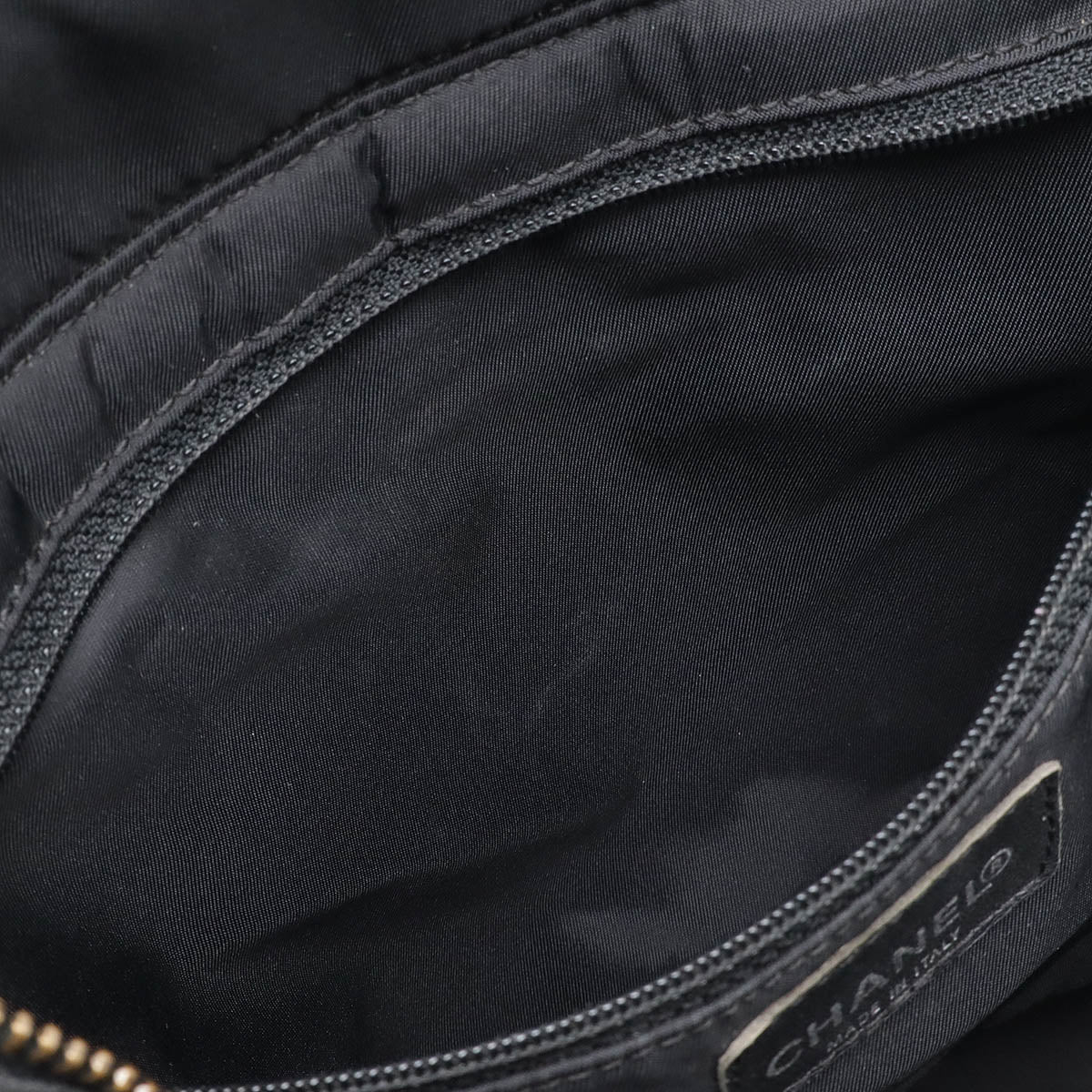 Chanel Nylon Jacquard Leather Backpack A15958