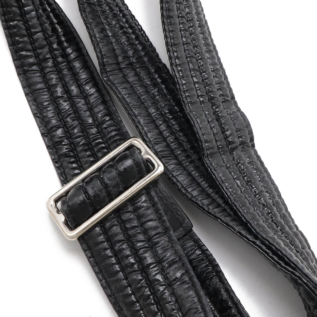 Chanel Nylon/Leather Cocoon Shoulder Bag Black