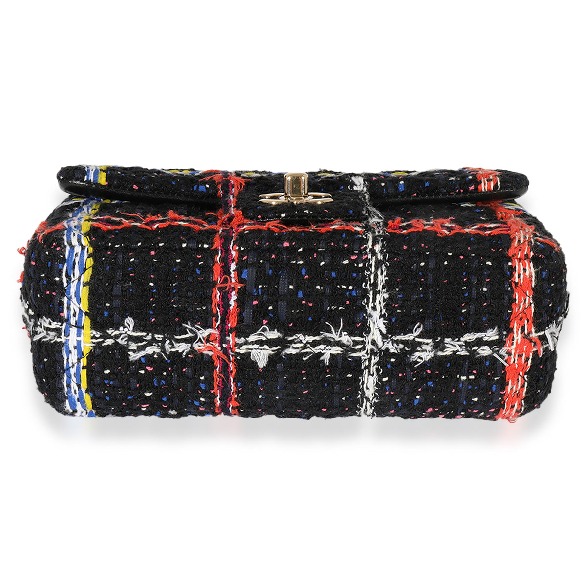 CHANEL Tweed Rectangle Mini Flap