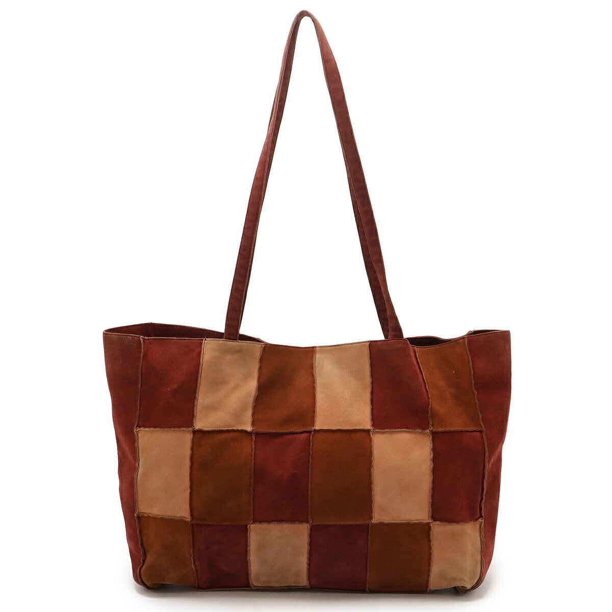 Chanel Suede Patchwork 2way Tote Bag
