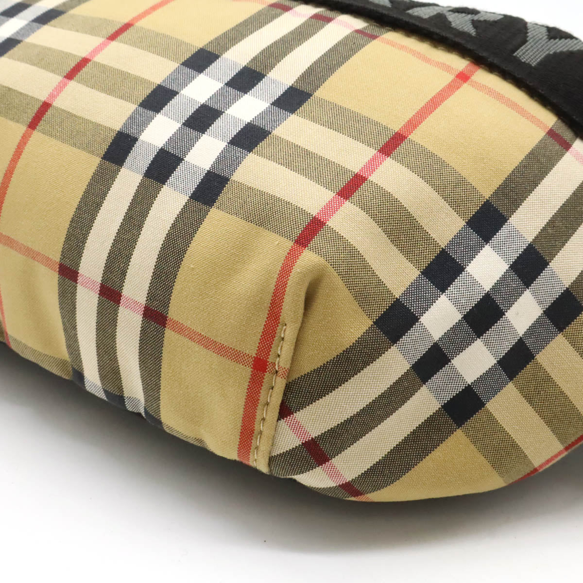 Burberry Nylon/Leather Vintage Check 2way Waist Bag 8026557