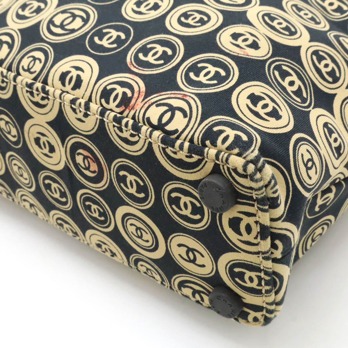 Chanel Coco Mark Cotton Handbag