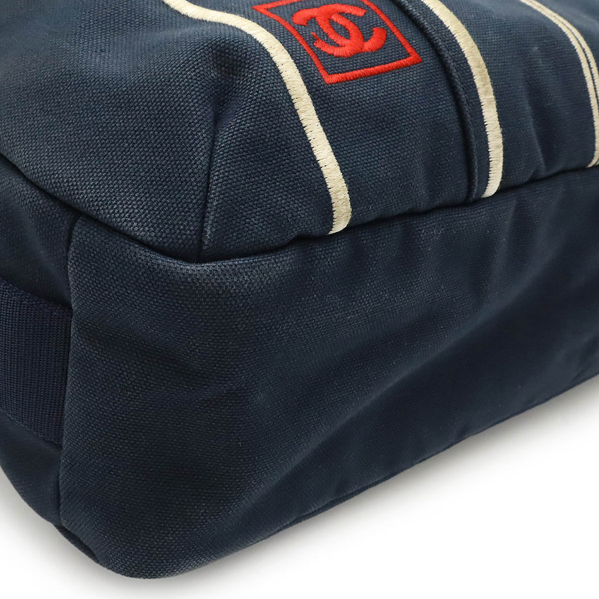 Chanel Sports Line Canvas Shoulder Bag