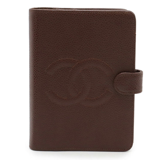 Chanel Coco Mark Caviar Leather Agenda Cover