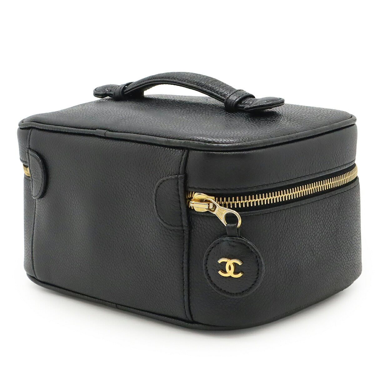 Chanel Coco Mark Caviar Skin Vanity Bag
