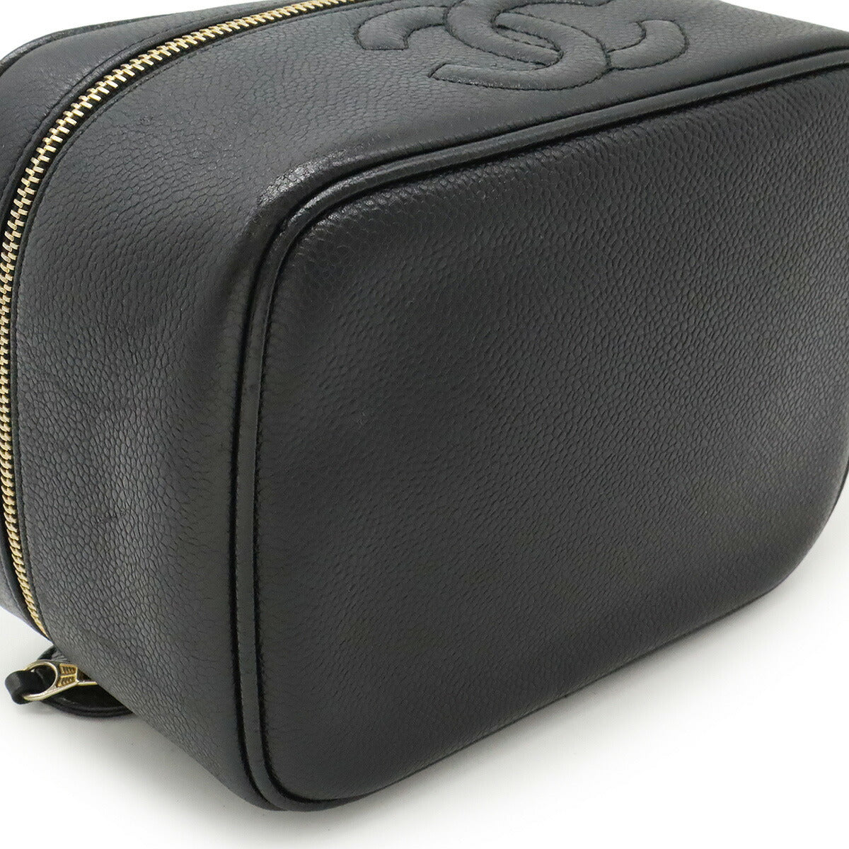 Chanel Coco Mark Caviar Skin Vanity Bag
