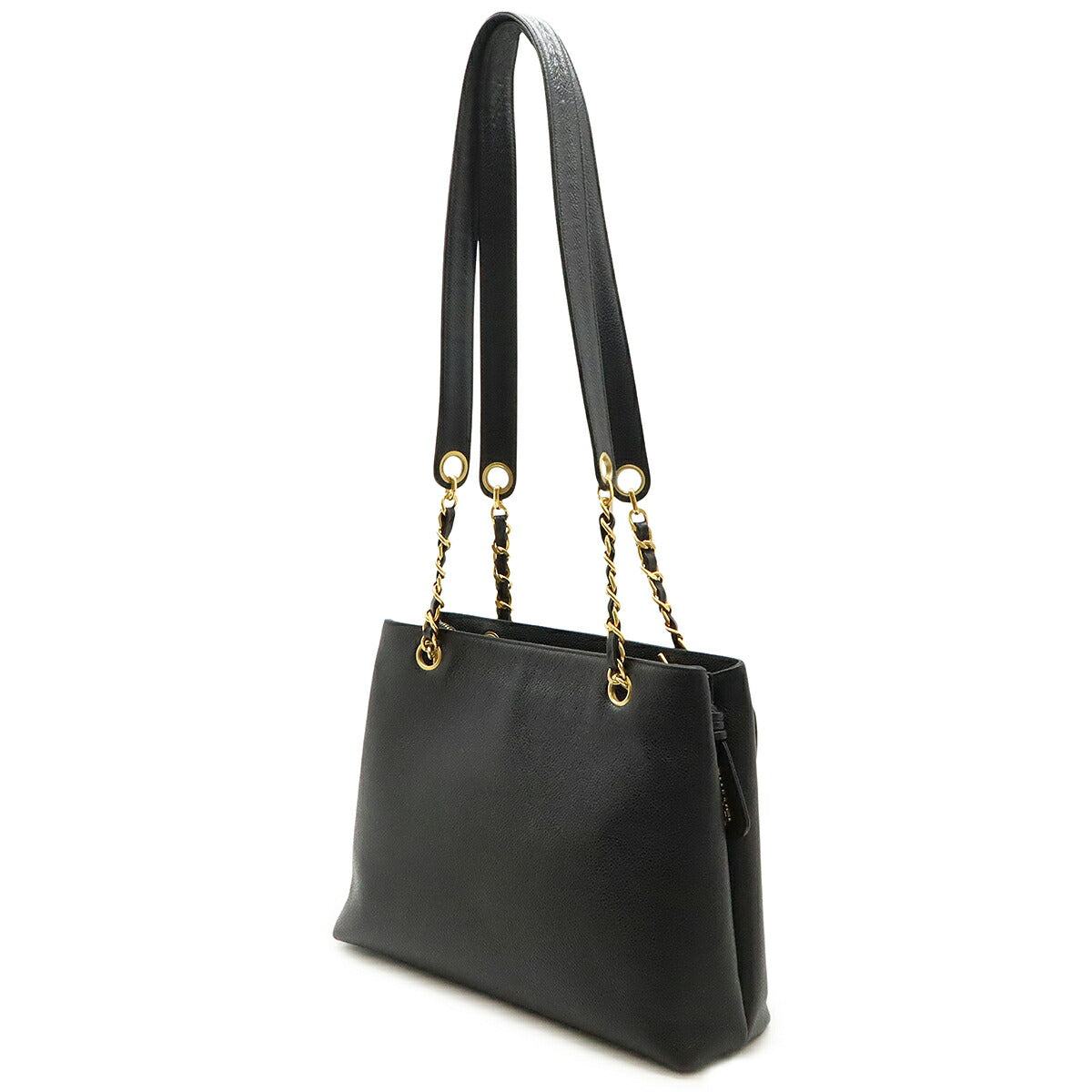 Chanel Coco Mark Caviar 2way Shoulder Bag