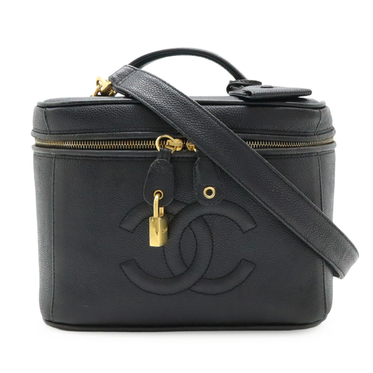 Chanel Coco Mark Caviar Skin 2way Bag