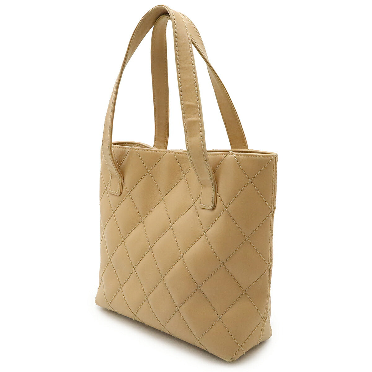Chanel Wild Stitch Leather Tote Bag