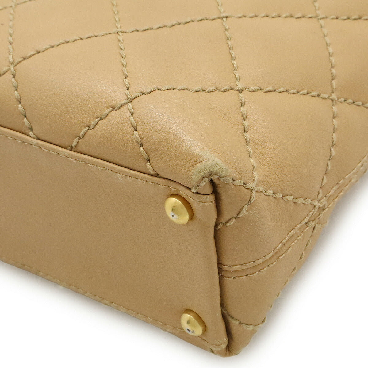 Chanel Wild Stitch Leather Tote Bag