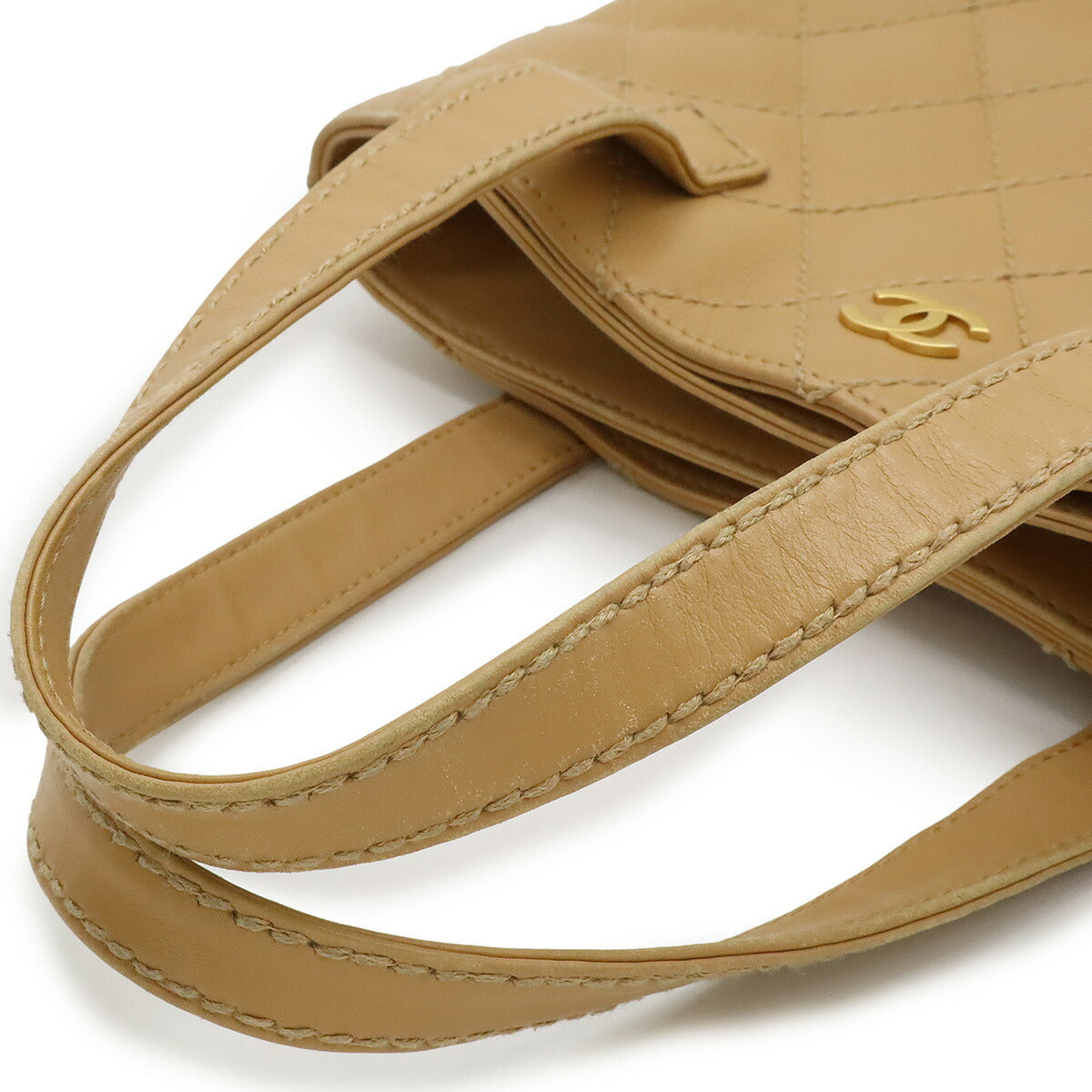 Chanel Wild Stitch Leather Tote Bag